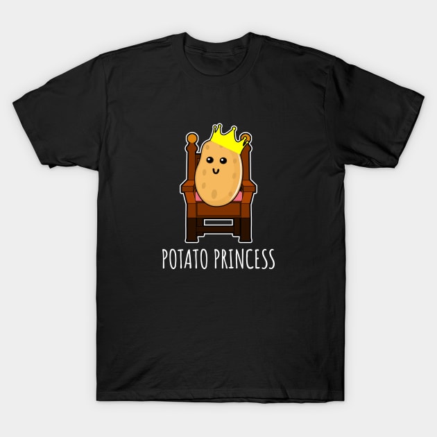 Potato Princess T-Shirt by LunaMay